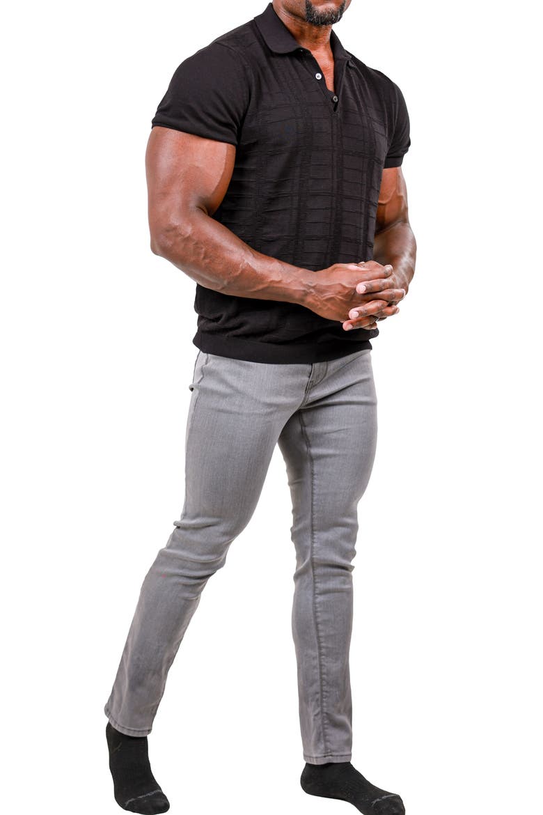 Marthyr Stretch Skinny Jeans, Alternate, color, GREY