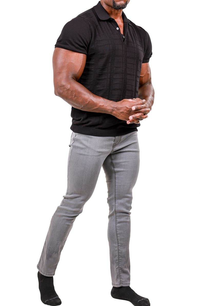 Maceoo Marthyr Stretch Skinny Jeans, Alternate, color, Grey