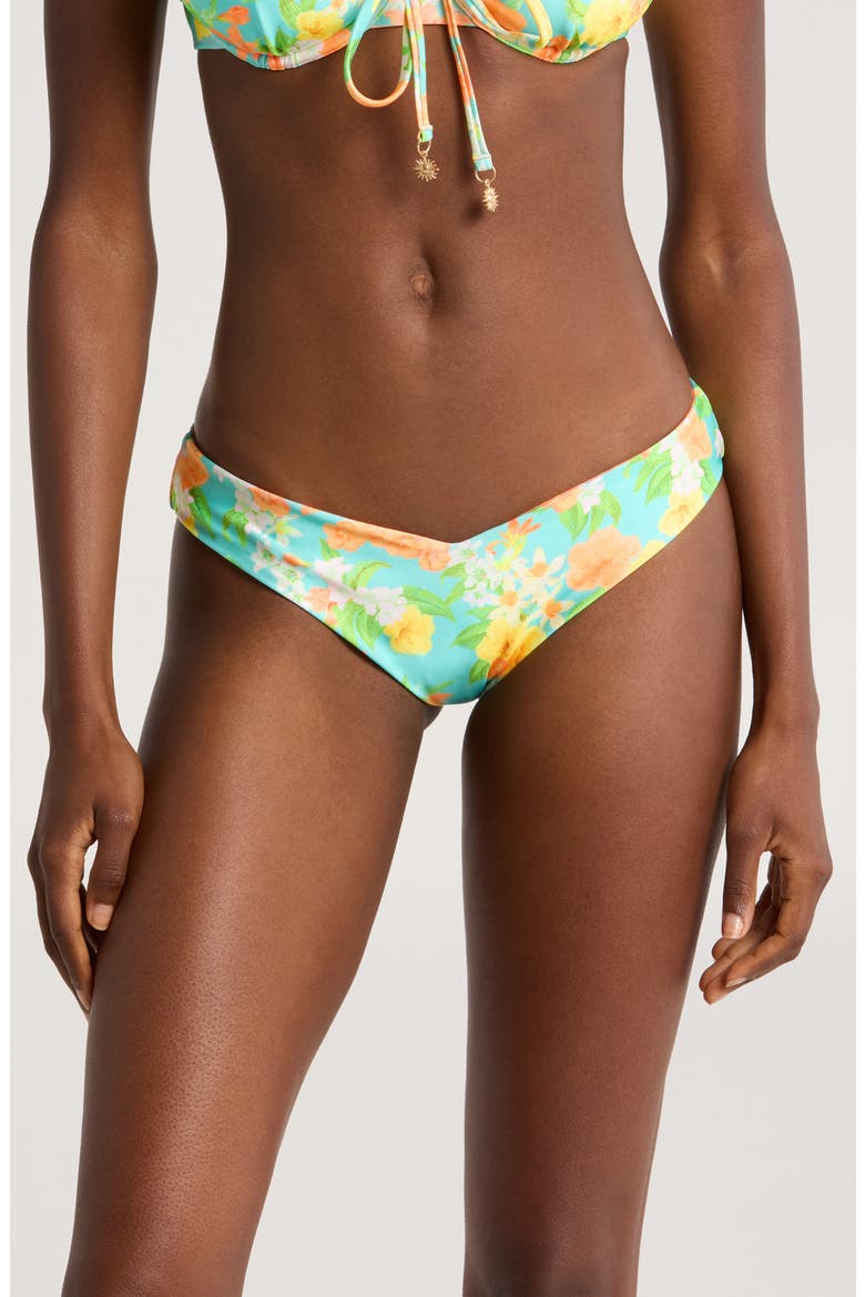 V-Cut Bikini Bottoms, Main, color, SUNKISSED SOUL