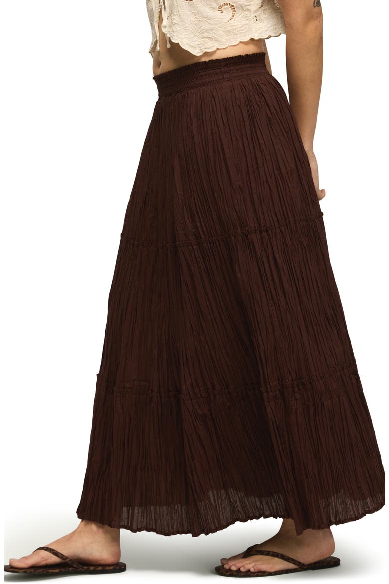 Broomstick Maxi Skirt, Alternate, color, CHICORY COFFEE