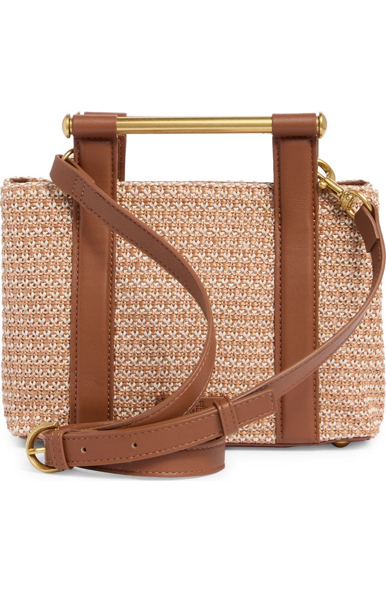 Vince Camuto Jayda Straw Top Handle Bag, Alternate, color, Natural