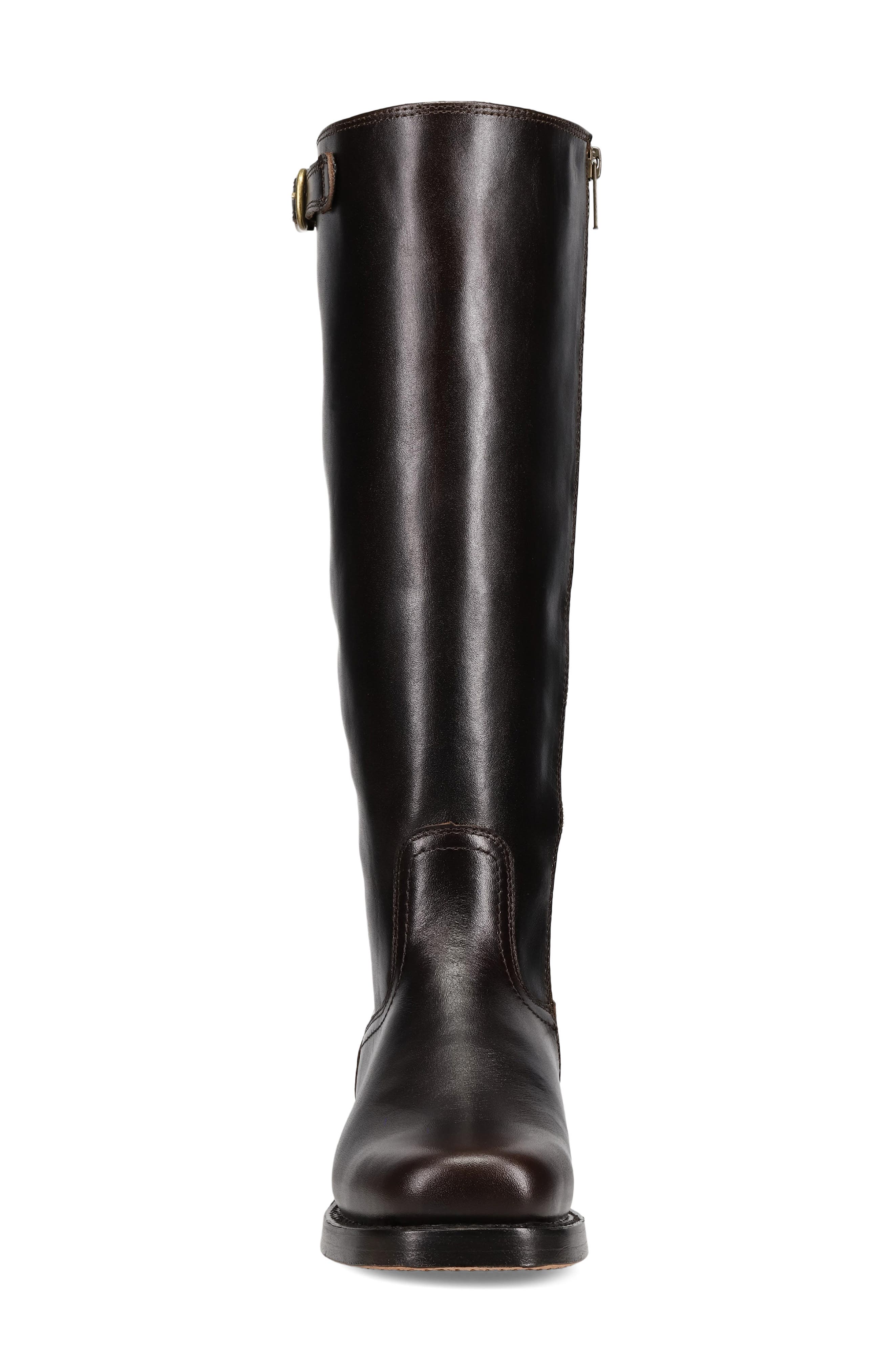 Campus Knee High Riding Boot, Alternate, color, BOURBON