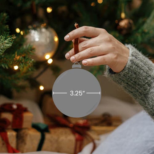 Northlight 5ct Gold Shatterproof 2-finish Retro Reflector Christmas Ball Ornaments 3.25" In Gold