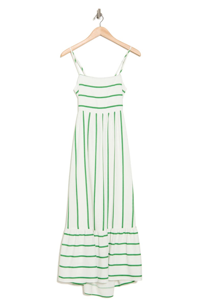 Blu Pepper Stripe Maxi Dress, Alternate, color,