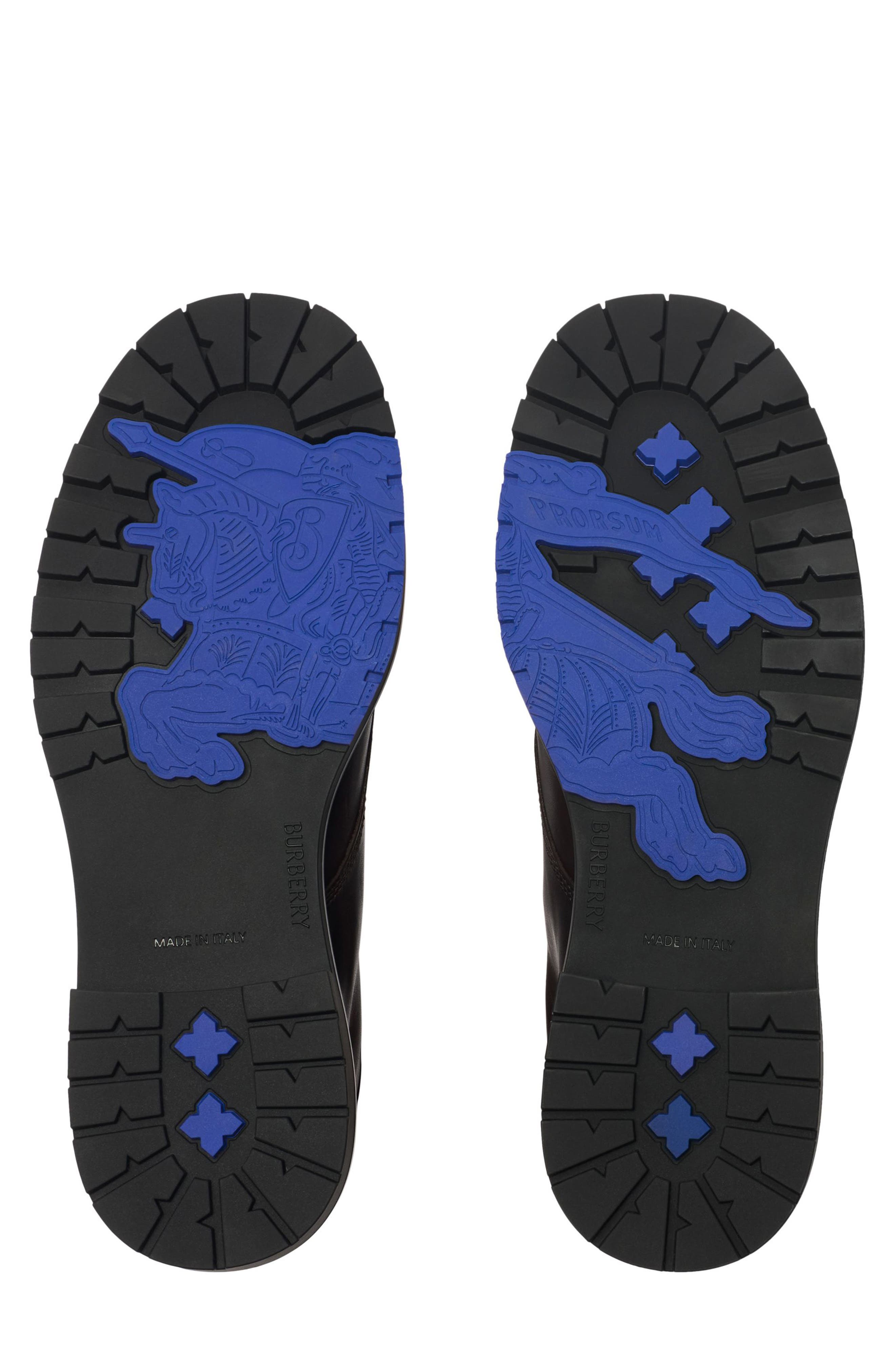 Burberry Rogue Combat Boot, Alternate, color, Log