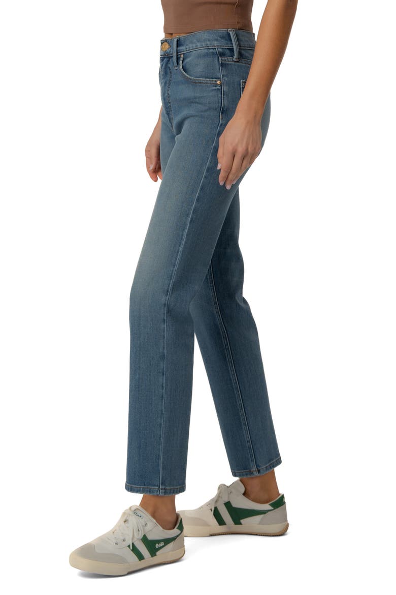 Kit High Waist Ankle Baggy Straight Leg Jeans, Alternate, color, THRIVE