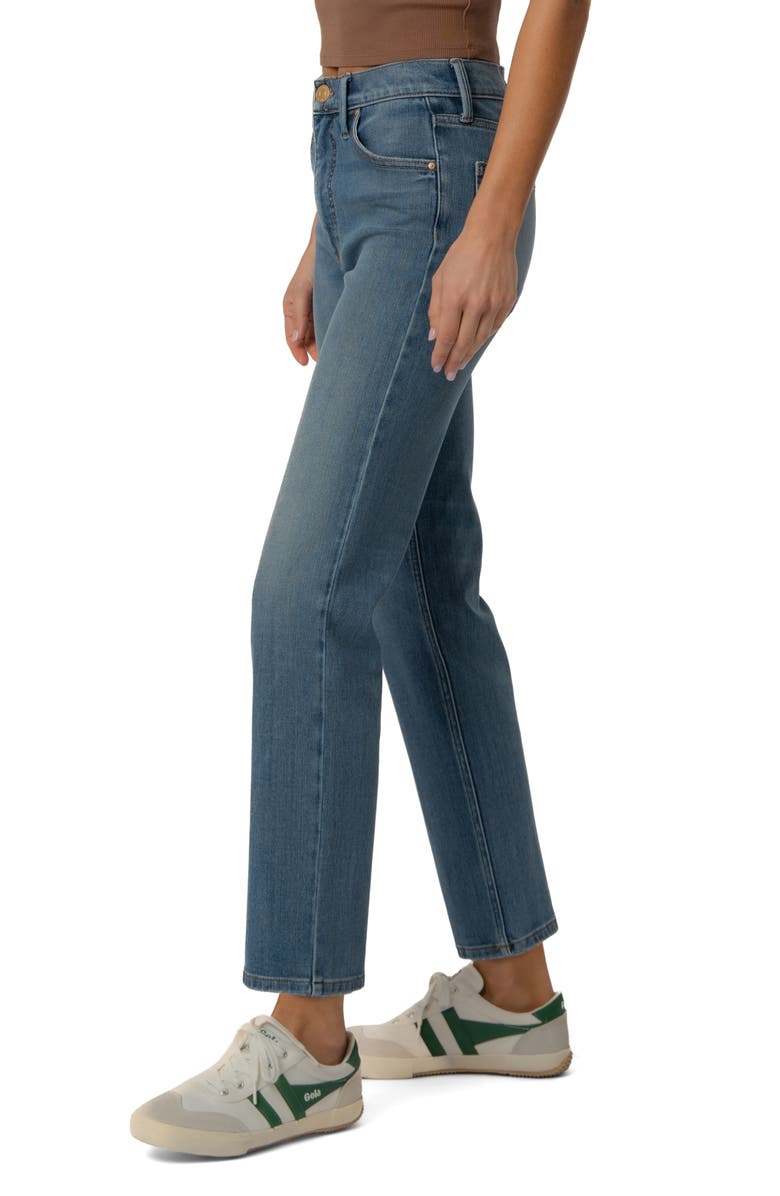 KUT from the Kloth Kit High Waist Ankle Baggy Straight Leg Jeans, Alternate, color, Thrive