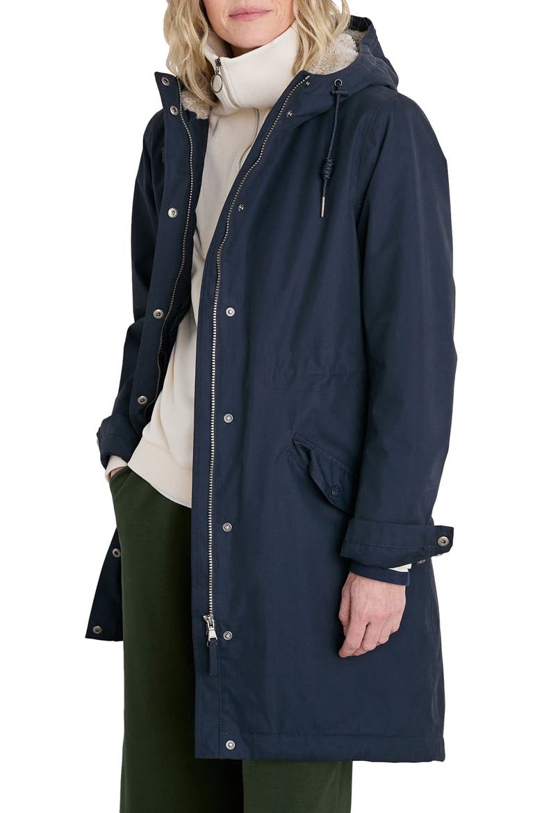Plant Hunter Waterproof Hooded Coat, Main, color, MIDNIGHT
