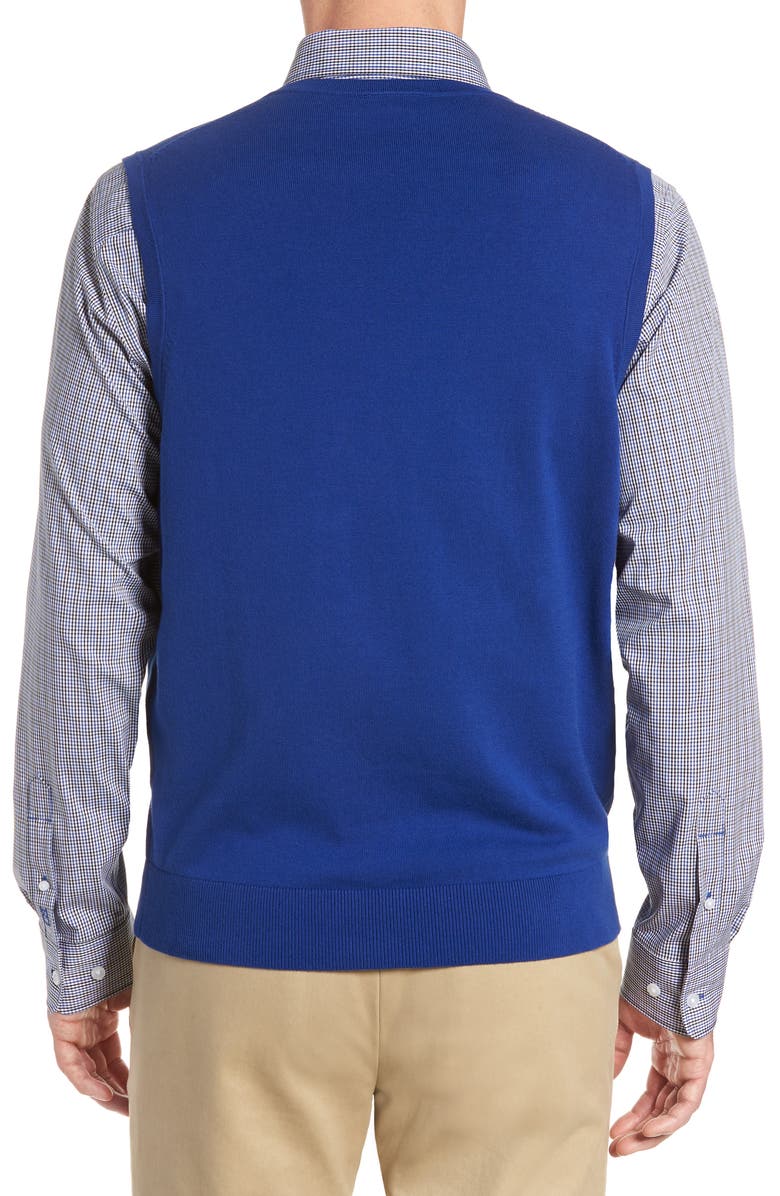 Cutter & Buck Lakemont V-Neck Sweater Vest, Alternate, color, 