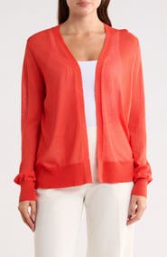 Vince Camuto Tissue Knit Cardigan