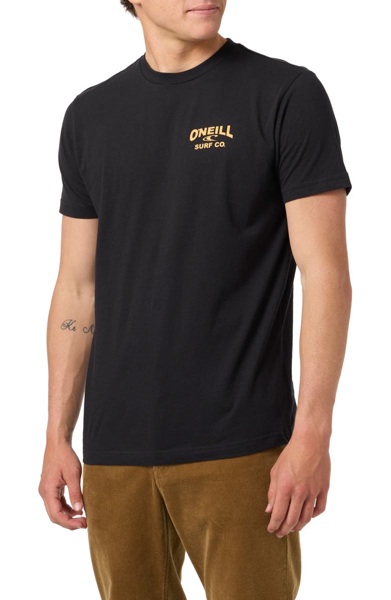 O'Neill Sea Creeper Graphic T-Shirt, Alternate, color, Black