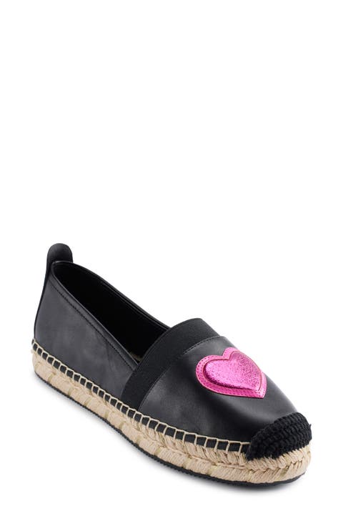 Manika Heart Appliqué Espadrille (Women)