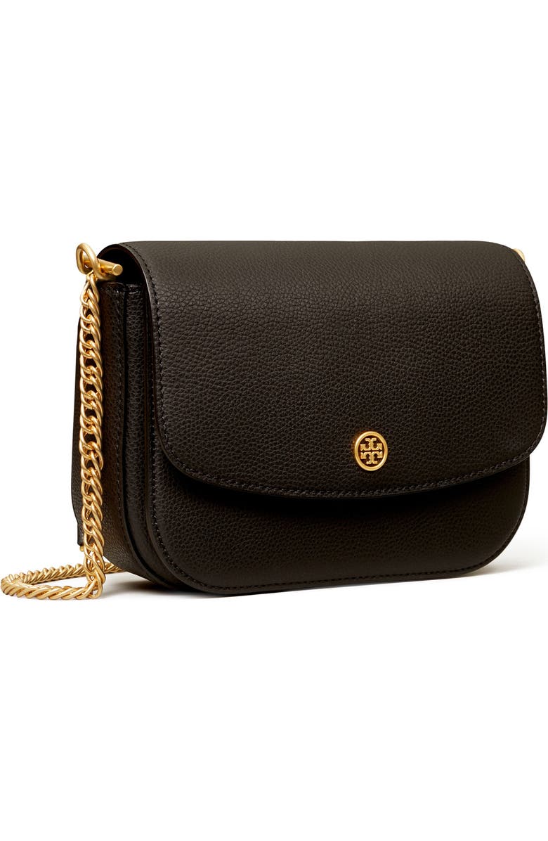 Tory Burch Robinson Pebble Leather Shoulder Bag, Alternate, color,