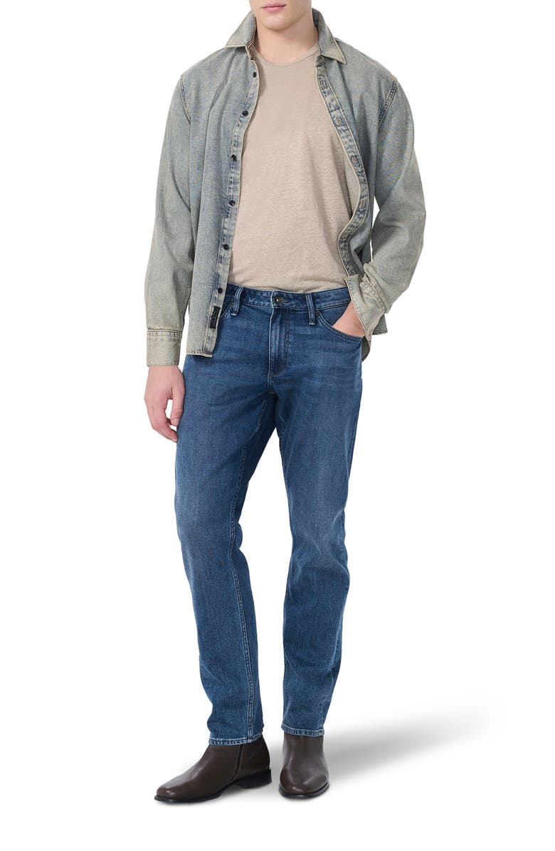 rag & bone Fit 3 Authentic Stretch Athletic Fit Jeans, Alternate, color, Green Point