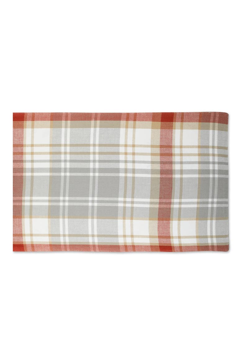 Thankful Autumn Wreath Reversible Tablecloth, Alternate, color, AUTUMN WREATH