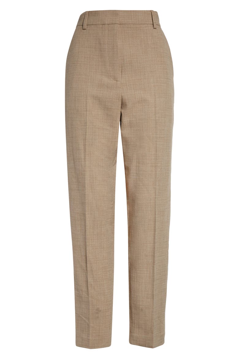 Heathered Stretch Suiting Ankle Pants, Alternate, color, AHGM ACORN/HAZE GRAY MULTI