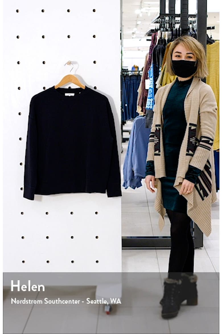 Essential Relaxed Cotton Sweatshirt video