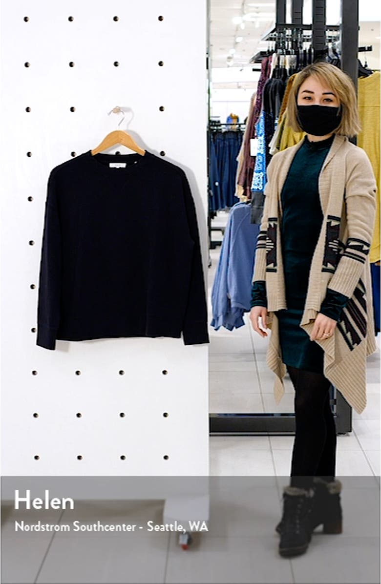 Essential Relaxed Cotton Sweatshirt, sales video thumbnail