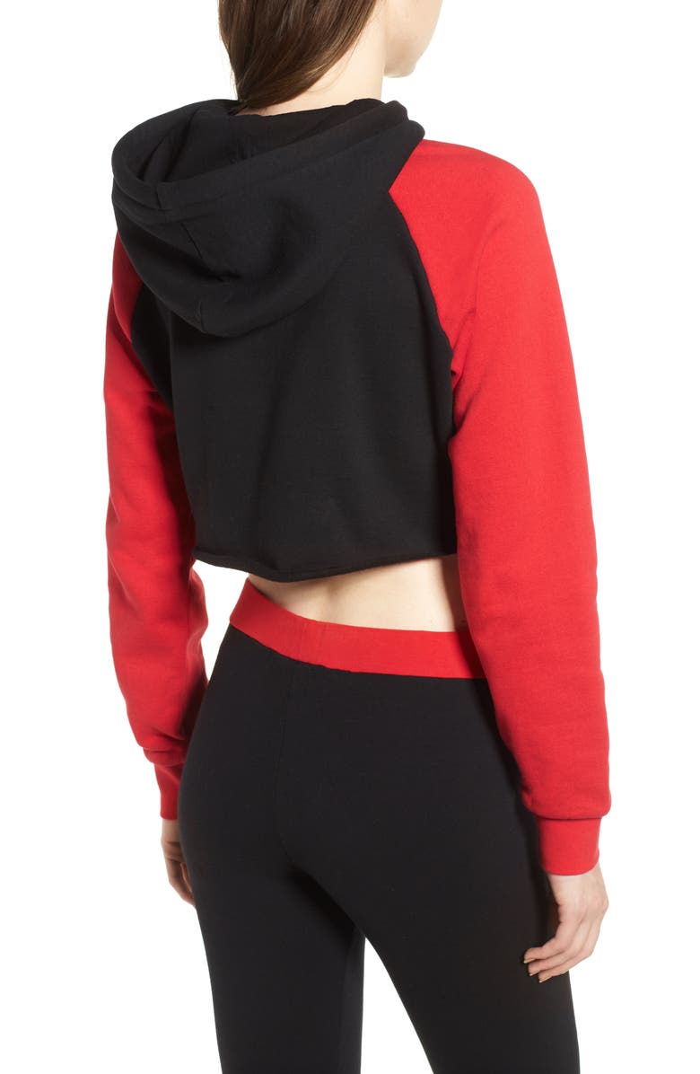FILA Amber Crop Hoodie, Alternate, color,