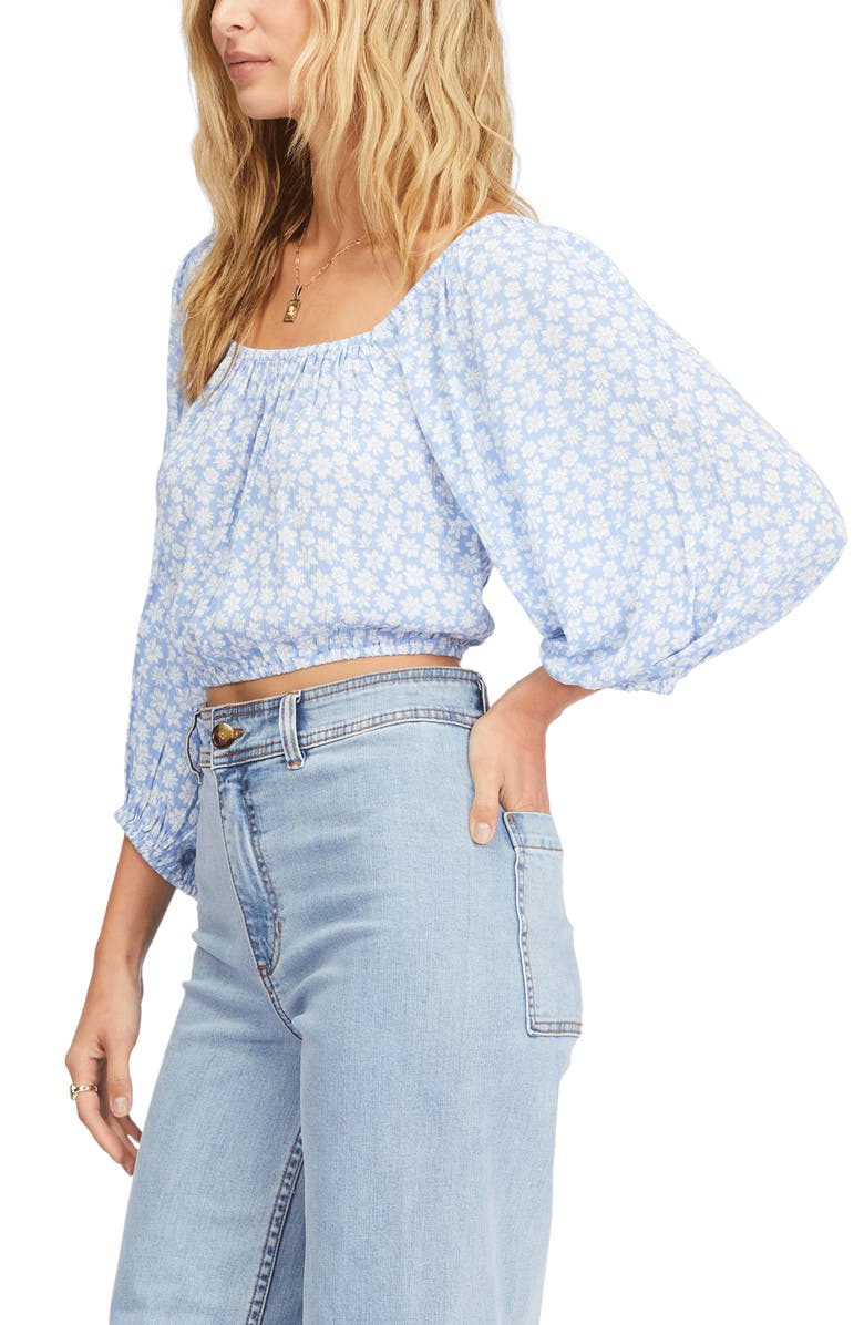 Billabong Sun City 2 Floral Crop Top, Alternate, color, 