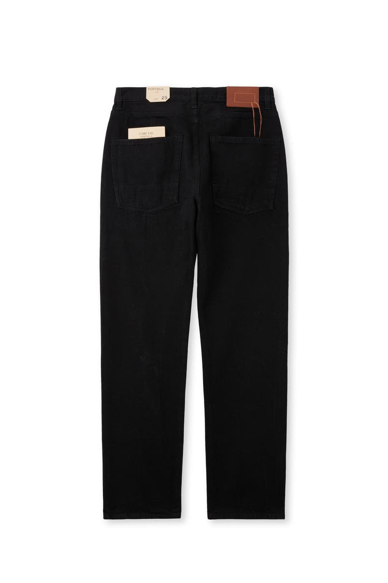 965 John Japan Selvedge 12.4oz 5-Pocket Regular Fit, Alternate, color, BLACK