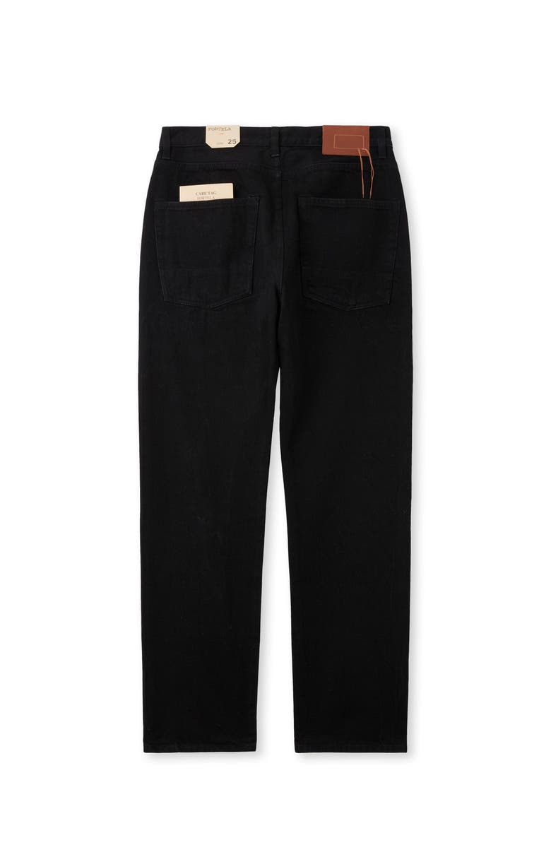 Fortela 965 John Japan Selvedge 12.4oz 5-Pocket Regular Fit, Alternate, color, Black