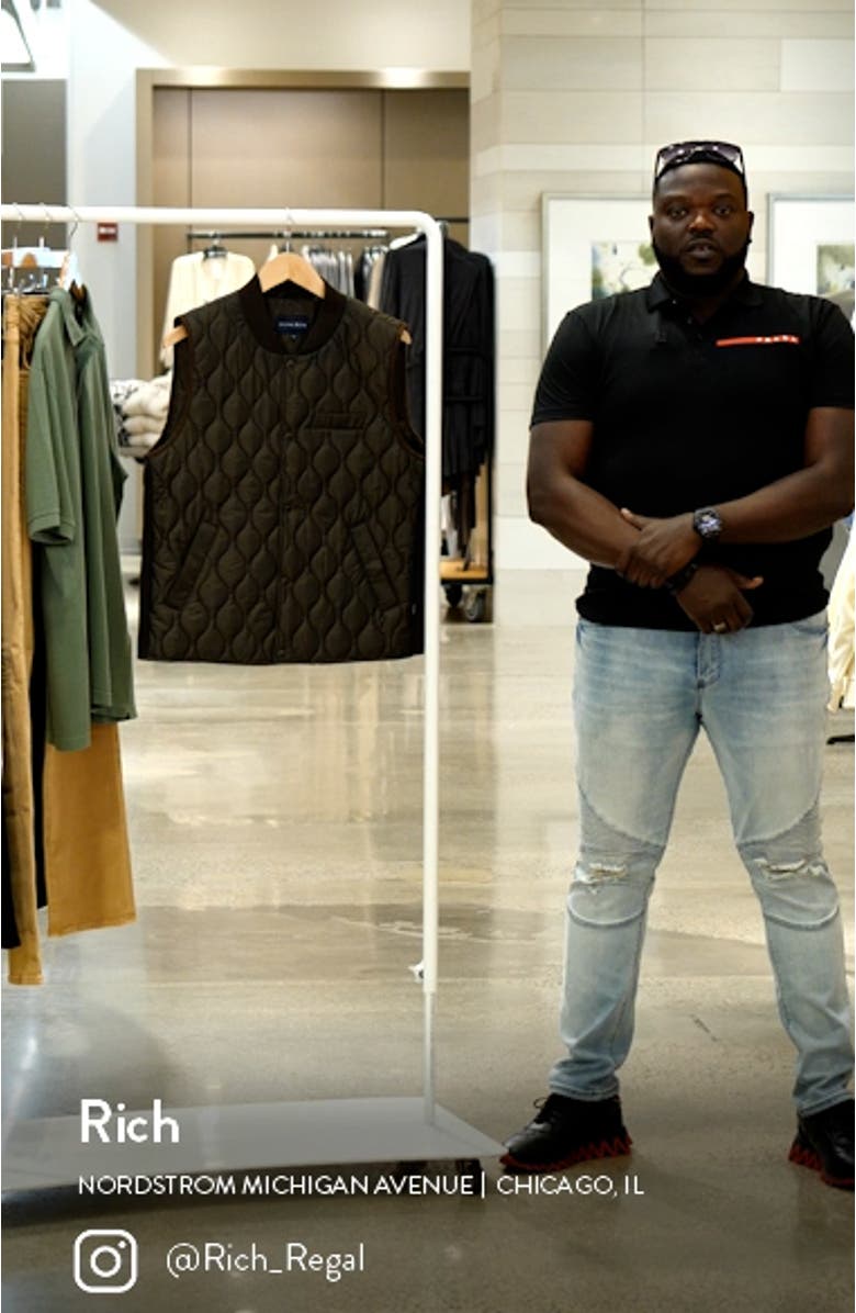 Water Repellent Puffer Vest, sales video thumbnail