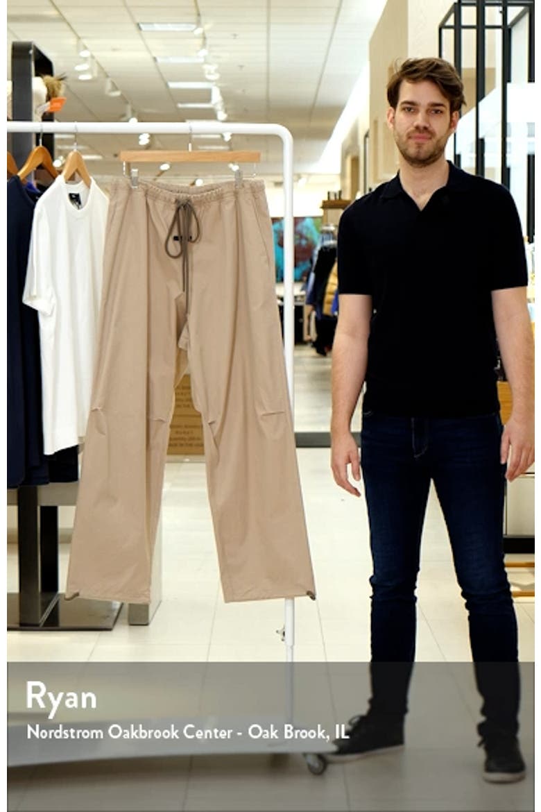 Essentials Twill Drawstring Lounge Pants video