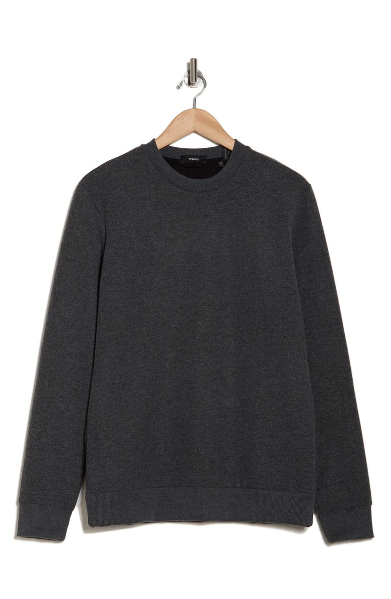 Theory Essential Fleece Sweatshirt, Alternate, color,