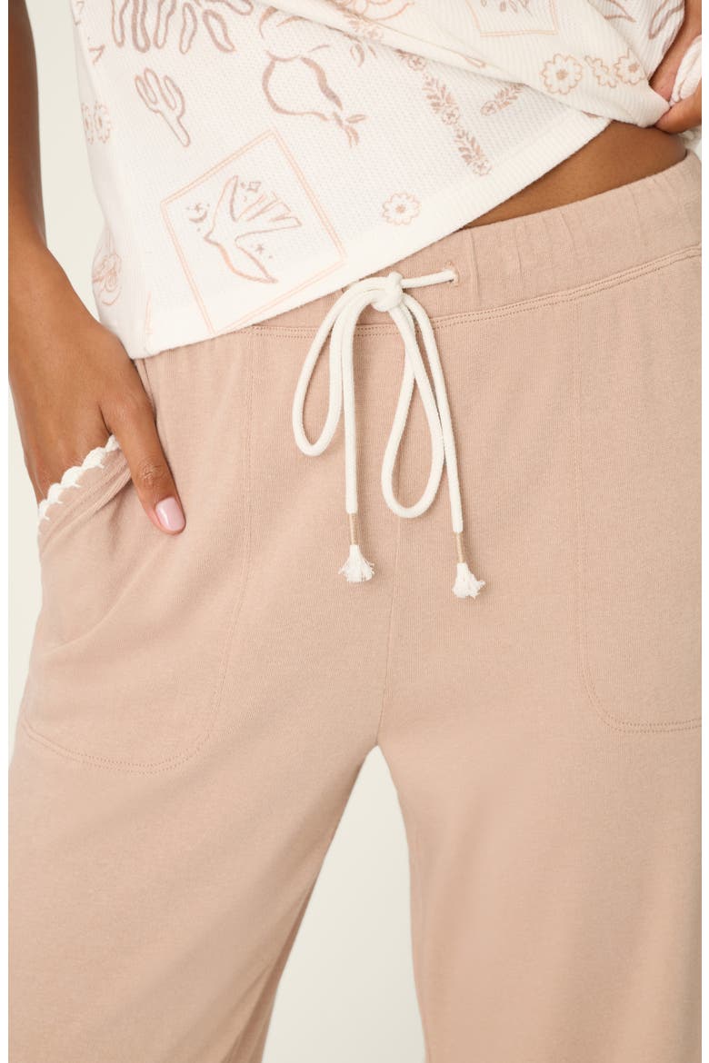 Palms Away Crop Wide Leg Pants, Alternate, color, WARM TAUPE