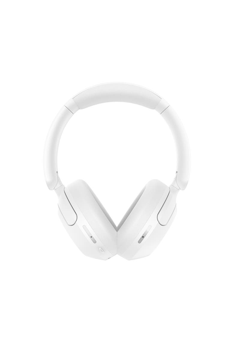 Power Headphones with Hybrid Anc, 60H Battery, Foldable Design & Immersive Sound for Travel, Work, and Everyday Use, Alternate, color, White
