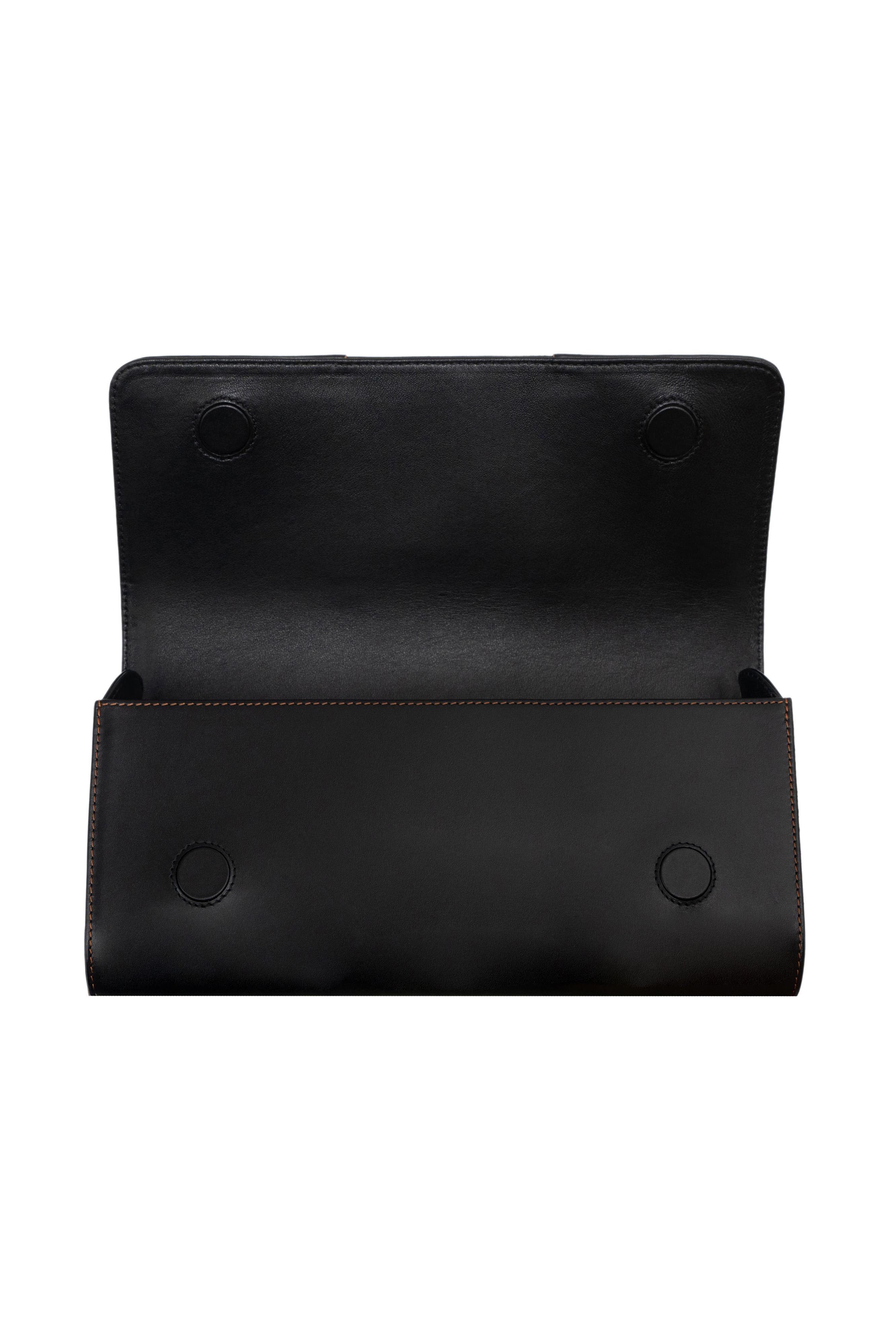 PERRIN PARIS Le Cabriolet Clutch, Alternate, color, Black