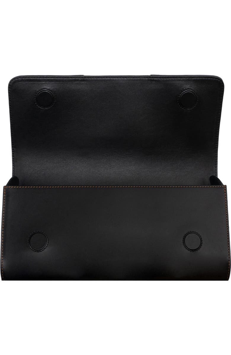PERRIN PARIS Le Cabriolet Clutch, Alternate, color, Black