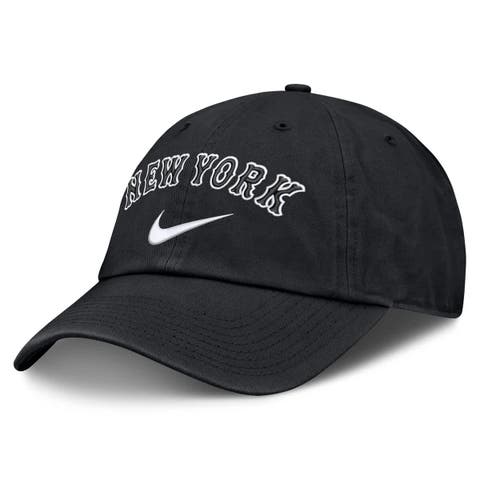 Men's Nike  Black New York Mets Primetime Club Adjustable Hat