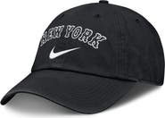 Nike Men's Nike  Black New York Mets Primetime Club Adjustable Hat
