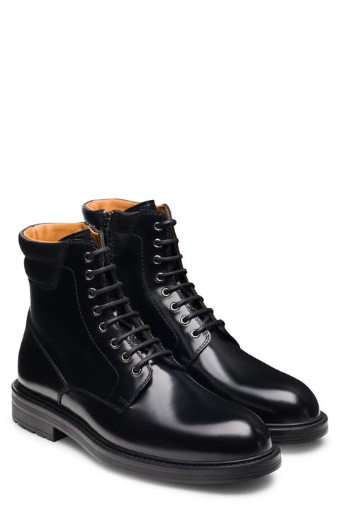 Grayson Lace-Up Lug Sole Boot (Men)