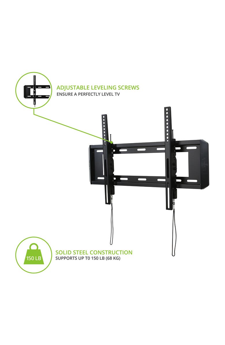 Kanto T3760 Tilting Wall Mount for 37" - 70" TVs, Alternate, color,