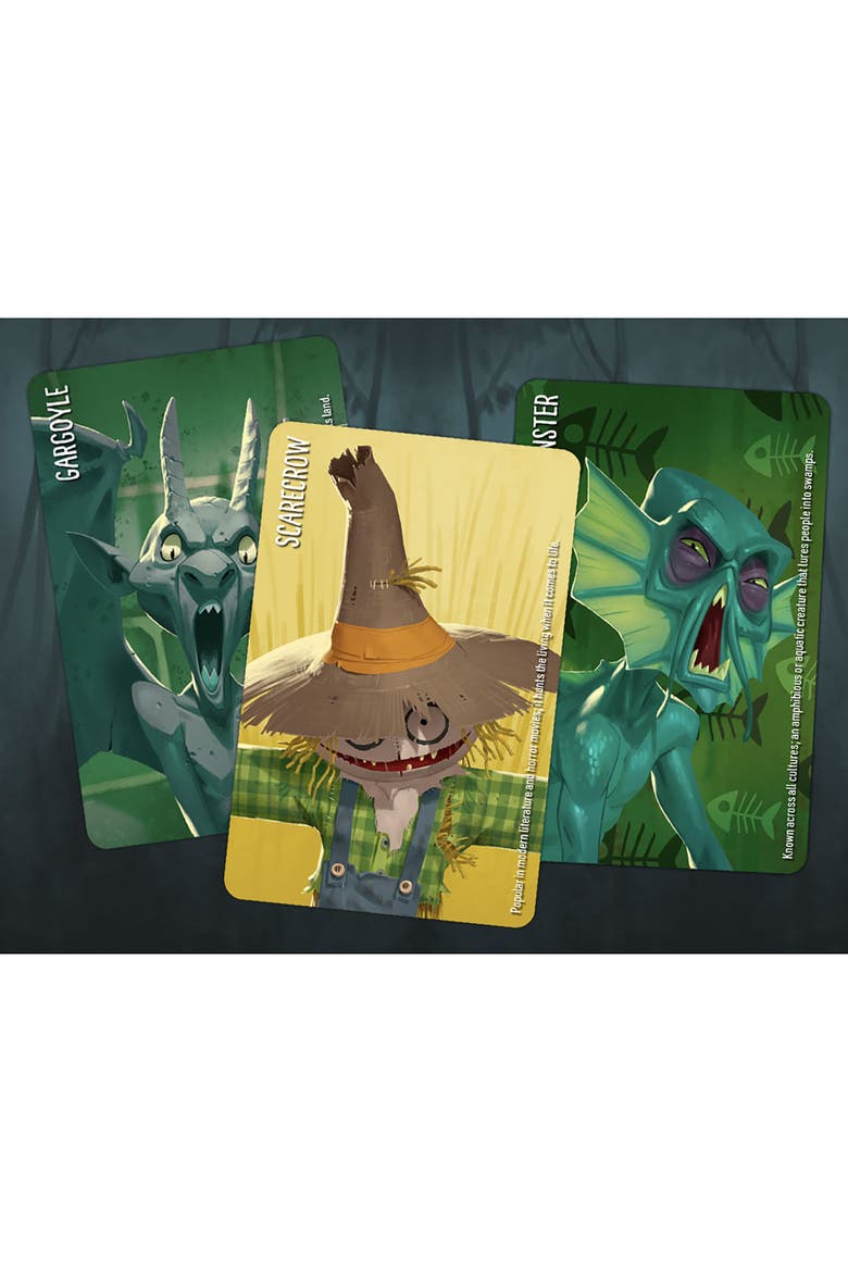 Similo Spookies Cooperative Deduction Card Game 7+, Alternate, color, Multicolored