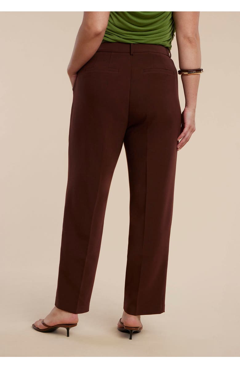 ELOQUII The 365 Straight Leg Pant, Alternate, color, Chicory Coffee