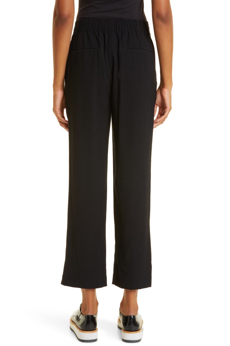 Stovepipe Crop Pull-On Pants, Alternate, color, 001BLK-BLACK
