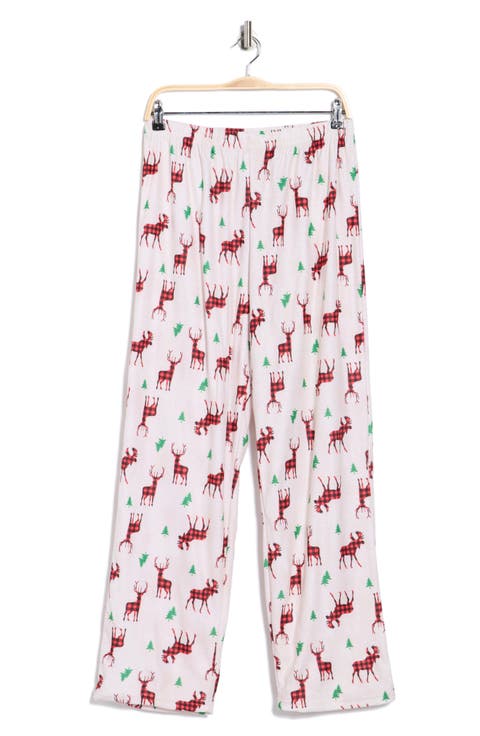 Matching Family Pajama Moose Print Pants