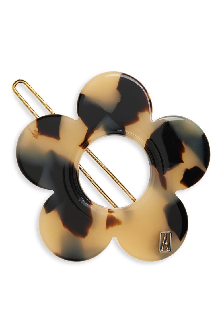 Flower Barrette, Main, color, ALBINOS