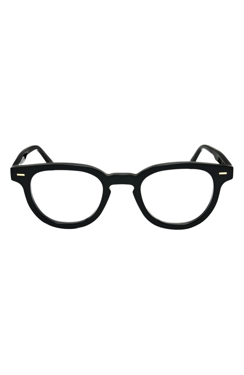 SUPER by RETROSUPERFUTURE<sup>®</sup> 52mm Rectangular Reading Glasses, Main, color, Black