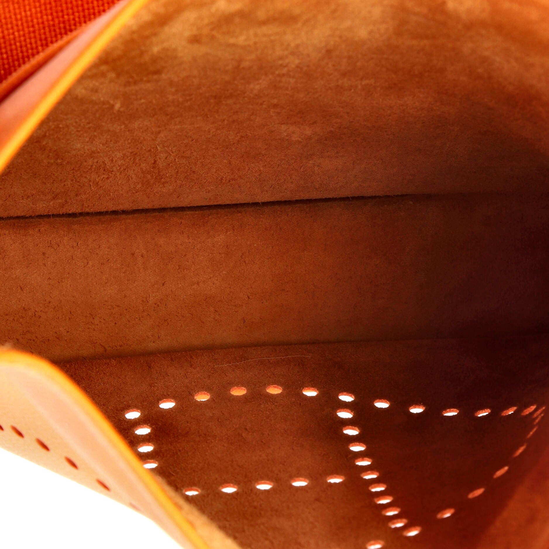 Pre-Owned Hermes Evelyne Bag Gen II Epsom PM, Alternate, color, Orange H