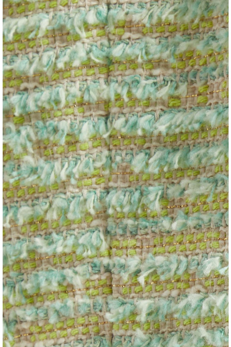 Angelina Fray Tweed Jacket, Alternate, color, LIGHT GREEN MULTI