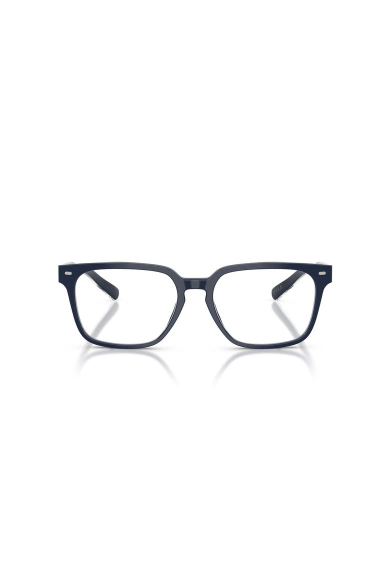 56mm Rectangle optical glasses, Alternate, color, Blue