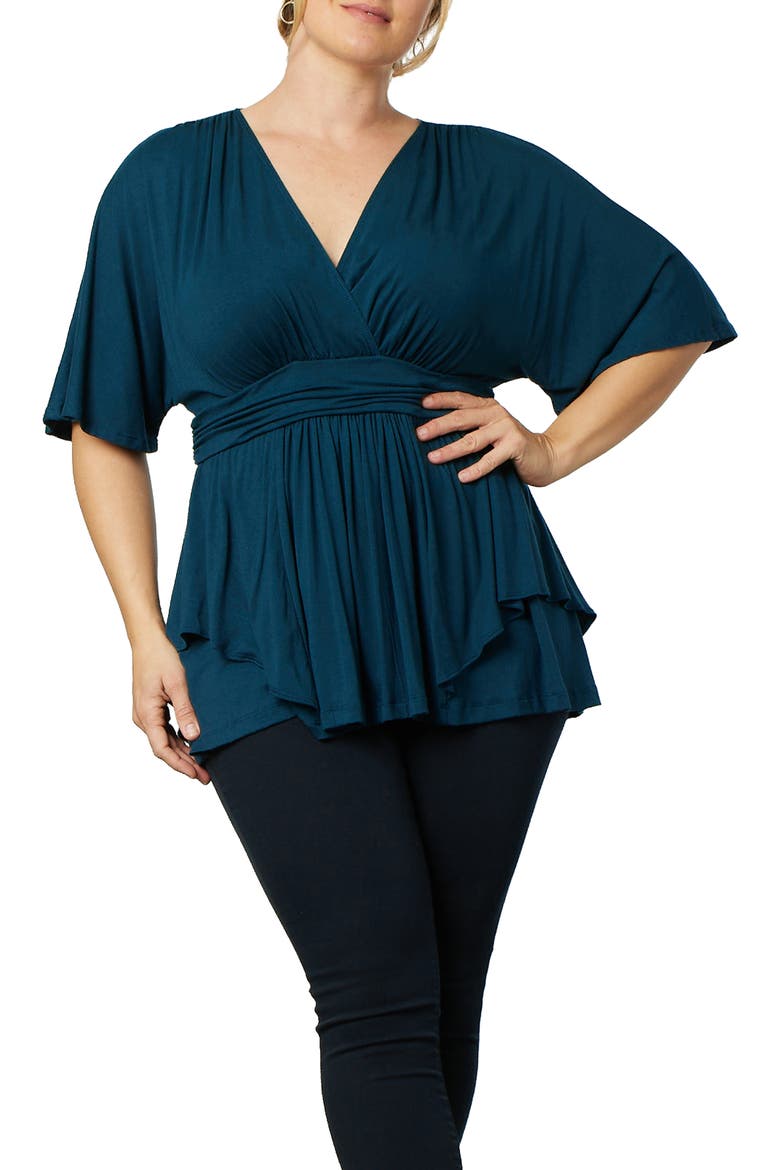 Promenade Top, Main, color, DEEP TEAL