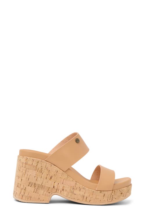 Reef Sunset Ibiza Platform Slide Sandal