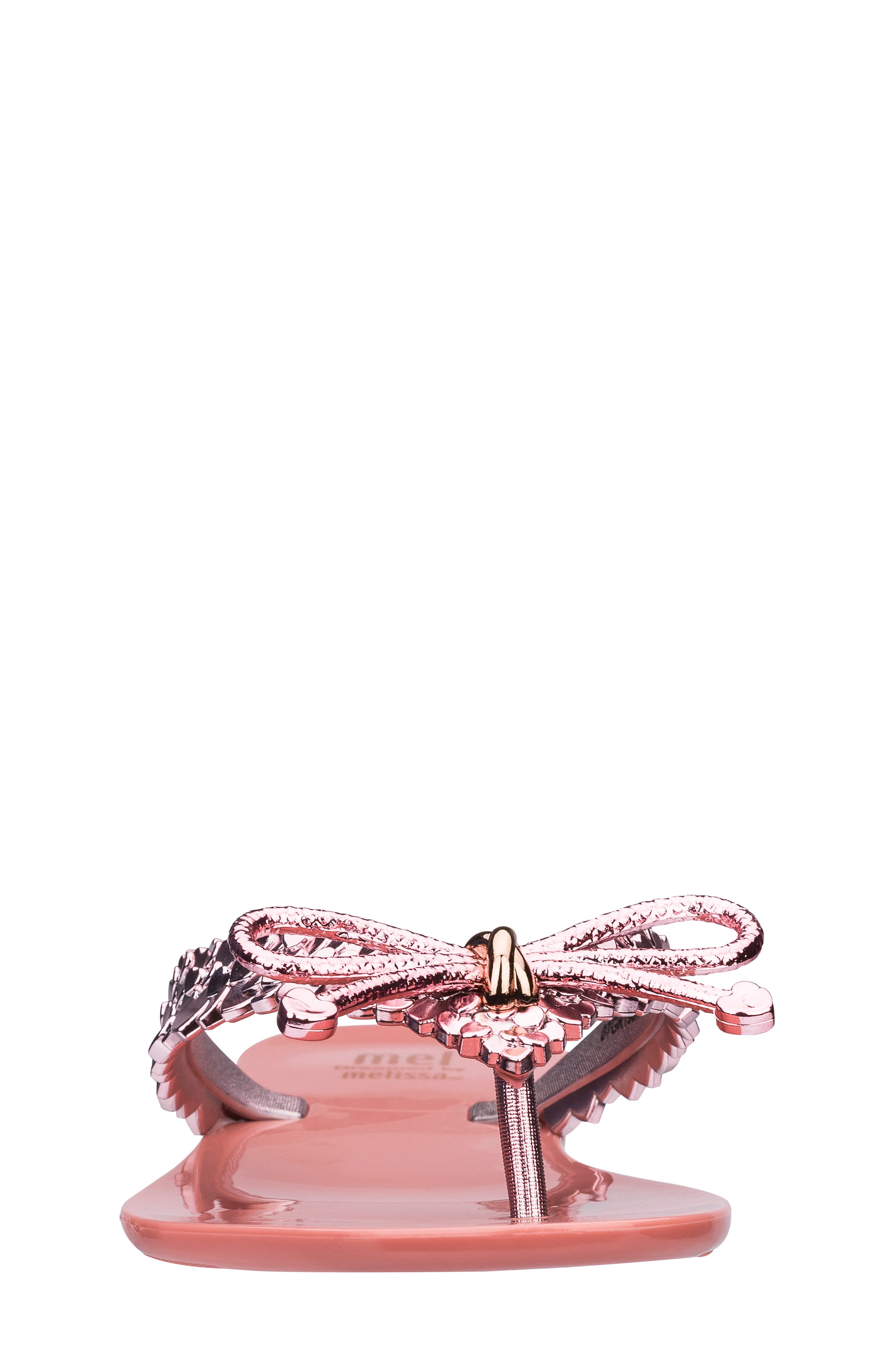 Harmonic Metallic Flip Flop, Alternate, color, ROSE GOLD