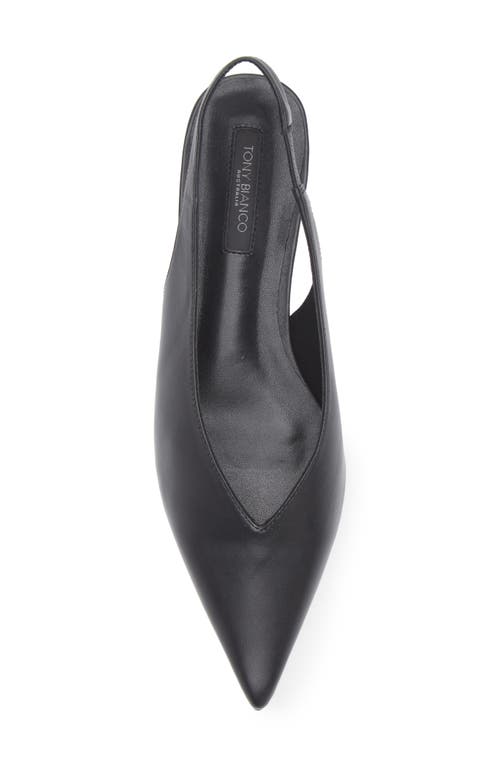Tony Bianco Esmae Slingback Pump In Black Nappa